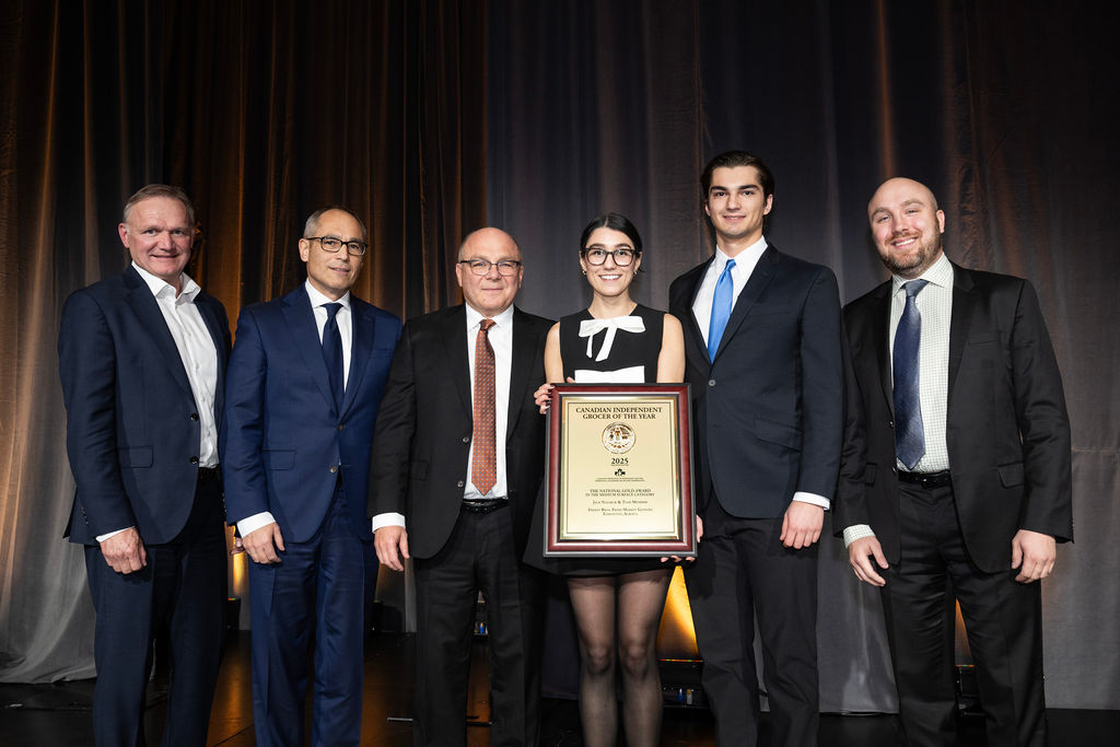 Independent Grocer of the Year award presentation